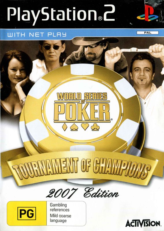 World Series of Poker box art for Playstation 2